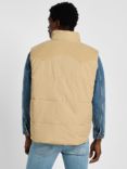 Lee Reversible West Puffer Vest, Sand