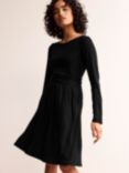 Boden Amelie Jersey Dress, Black