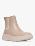 FitFlop Leather Chelsea Boots, Classic Beige