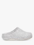 FitFlop Shuv Felt Clog Slippers, Tiptoe Grey