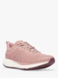 FitFlop FF Runner Metallic Detail Mesh Sports Trainers, Dusky Pink