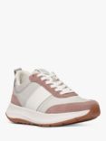 FitFlop F-Mode Flow Flatform Trainers, Dusky Pink/Multi