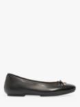 FitFlop Delicato Leather Bow Ballerina Pumps