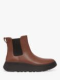 FitFlop Leather Chelsea Boots, Rich Brown