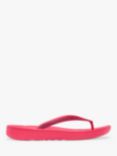 FitFlop IQushion Sparkle Flip-Flops, Wild Raspberry