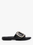 FitFlop Embellished Buckle Leather Sliders