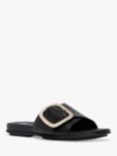 FitFlop Embellished Buckle Leather Sliders