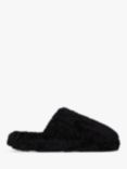 FitFlop iQushion D-Luxe Mule Slippers, All Black