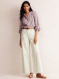 Boden High Rise Wide Leg Jeans