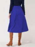 Crew Clothing Dana Cotton Poplin Skirt, Cobalt Blue