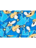 Brand Threads Sonic The Hedgehog Hooded Blanket, Blue