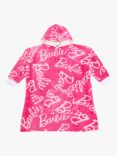 Brand Threads Ladies Barbie Hooded Blanket, Pink