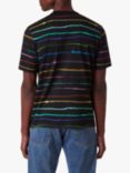 PS Paul Smith Regular Fit Short Sleeve T-Shirt, Black/Multi