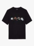 Paul Smith Baseball Caps Graphic Short Sleeve T-Shirt, Black