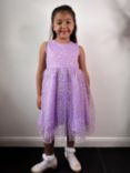 Chi Chi London Kids' Sequin Dress, Lilac