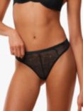 Triumph Spot Brazilian Knickers, Dark Blue