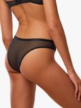 Triumph Spot Brazilian Knickers, Dark Blue