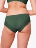 Triumph Lovely Micro Hipster Briefs, Green Kiss