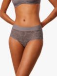 Triumph Illusion Lace Shorty Briefs, Pigeon Grey