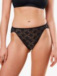 Triumph Amourette High Leg Tai Knickers, Black