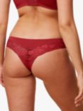 Triumph Lovely Micro Brazilian Thong, Rouge