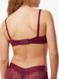 Triumph Lace Balconette Bra, Woodrose