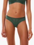 Triumph Aura Spotlight Brazillian Knickers, Green Kiss