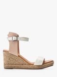 Moda in Pelle Phyllis Leather Espadrille Sandals, Cameo/White