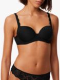 Triumph Amourette Underwired Padded Bra, Black