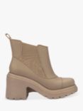 Melissa Courtney Chunky Ankle Boots, Beige