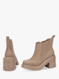 Melissa Courtney Chunky Ankle Boots, Beige