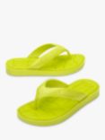 Melissa Possession Flip Flop II Jelly Shoes, Green