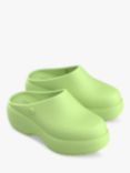 Melissa Free Clog Platform Clogs, Green