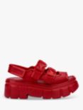 Melissa Rebel Sandals, Red