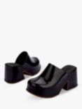 Melissa Mia Block Heeled Sandals, Black/Brown