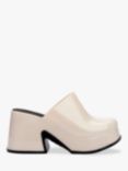 Melissa Mia Block Heeled Sandals, Beige/Black