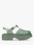 Melissa Possession Platform II Sandals, Green