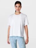 Sweaty Betty Soft Flow Studio T-Shirt, White