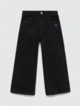 Mango Kids' Culotte Jeans, Open Grey