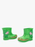 Melissa Kids' Peppa Pig Wellington Boots, Green/Multi