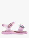 Melissa Mar Disney Princess Glitter Sandals, Pink/Multi