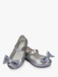 Melissa Kids' Ultragirl Sweet Ballet Flats, Pearly Silver