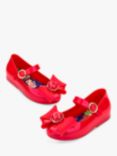 Melissa Kids' Sweet Love Disney Princess Snow White Slip On Ballet Flats , Red