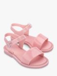 Mini Melissa Mar Glitter Sandals, Pink