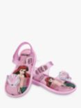 Melissa Kids' Disney Princess Ariel Sandals, Pink/Multi