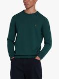 Farah Mullen Merino Wool Jumper, Botanic Green