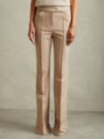 Reiss Hadley Flared Trousers, Neutral