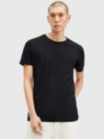 AllSaints Figure Crew T-Shirt, Black Black