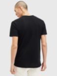 AllSaints Figure Crew T-Shirt, Black Black