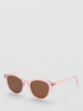 Mango Janira Sunglasses, Pastel Pink